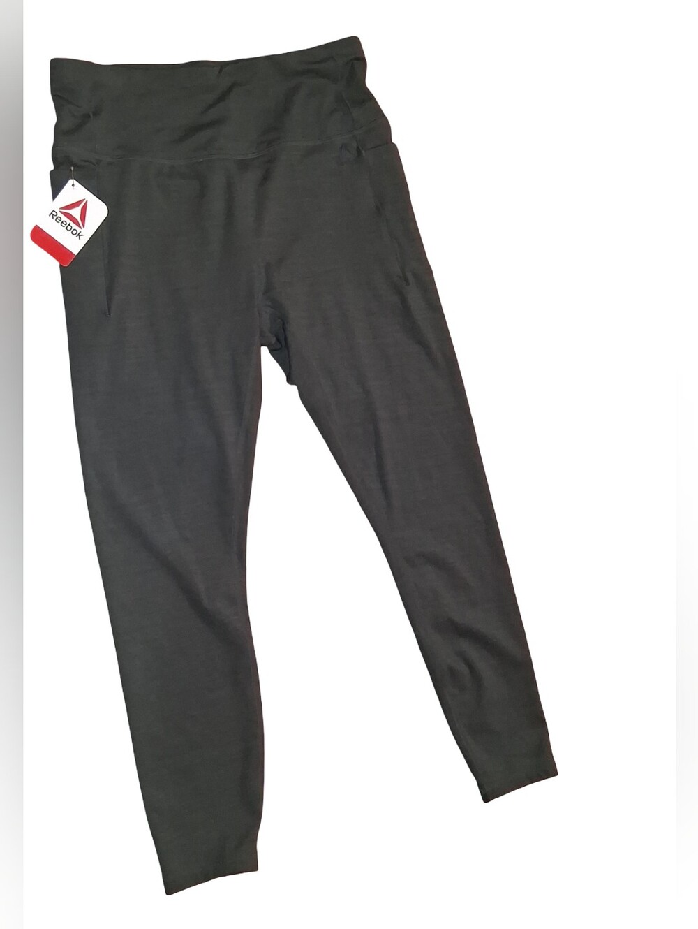 Clothes: Reebok Women's Reflex High Rise 7/8 Leggings (Large) NWT